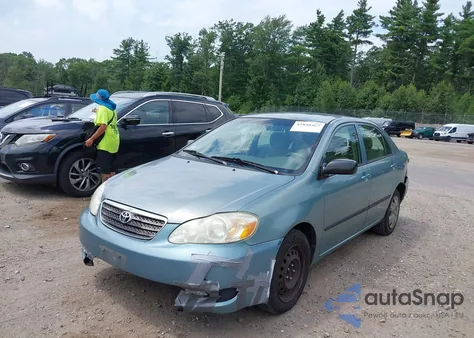 2006 Toyota Corolla Ce из США, поврежденный, VIN 2T1BR32E26C656949